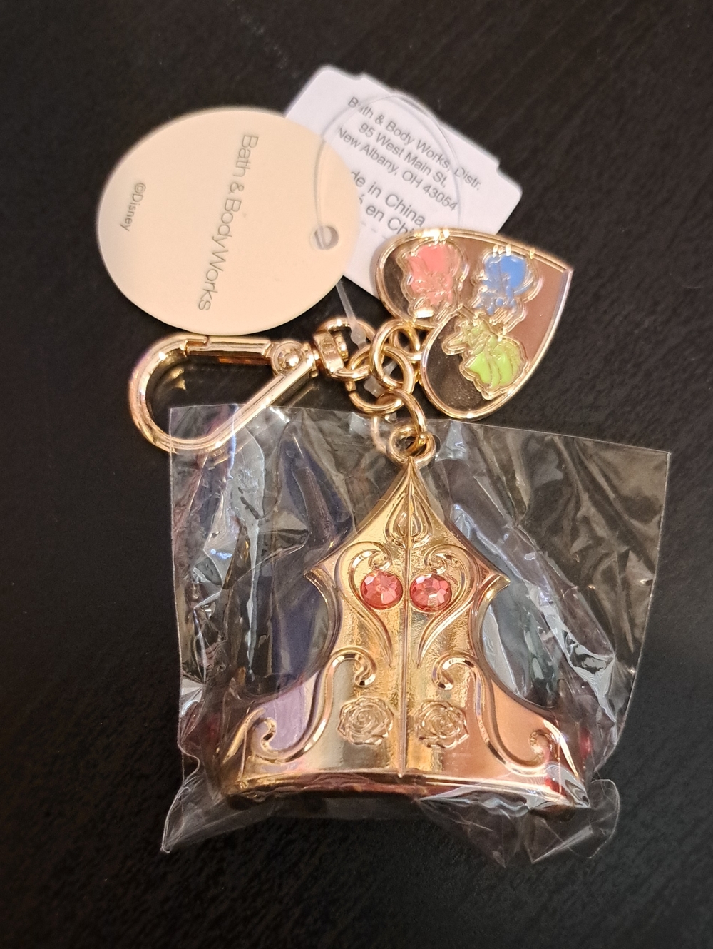 Bath & Body Works Aurora Gold Crown Pocketbac Holder